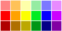 Example of color